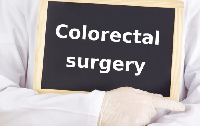 Doctor Shows Information: Colorectal Surgery