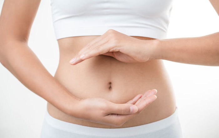 Woman Stomach Health