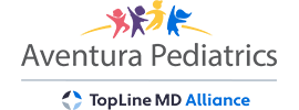 Aventura Pediatrics Topline MD Logo