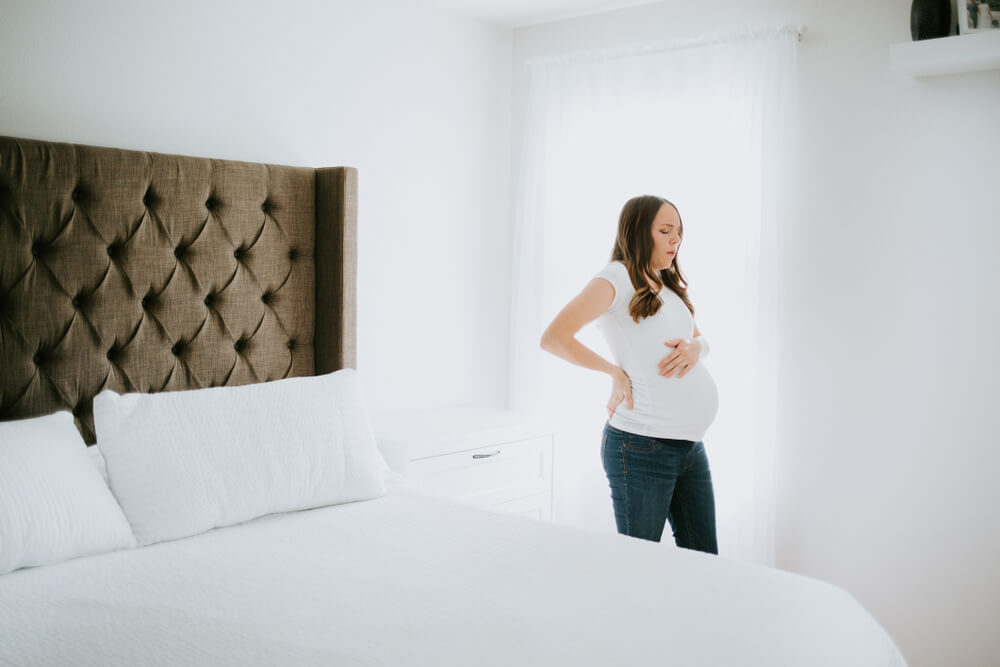 Pregnant Woman in Pain