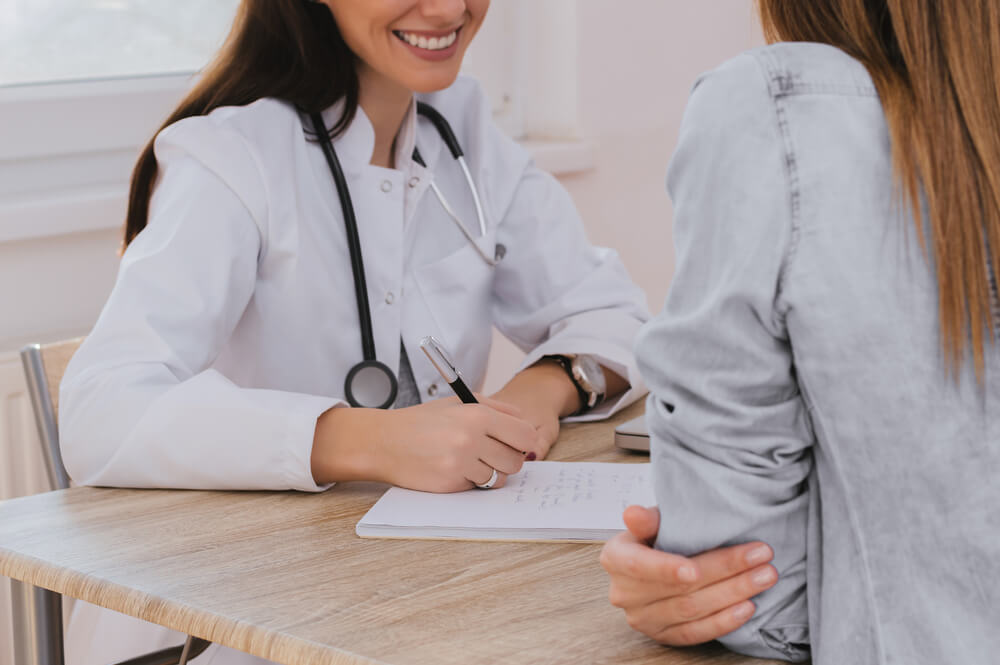 Doctor Talking to Patient