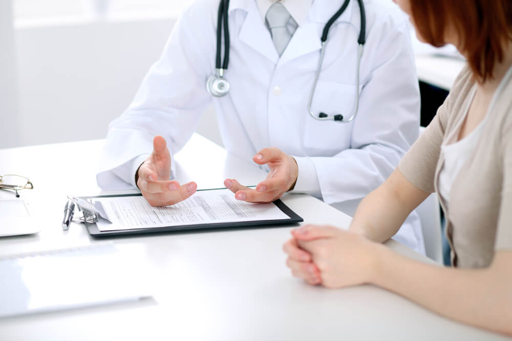 Doctor and Patient Are Discussing Something