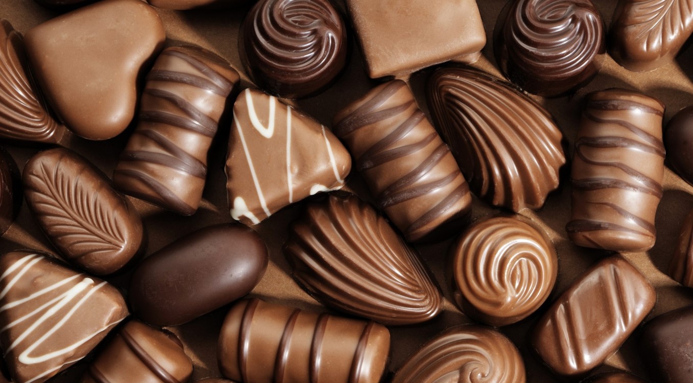 Chocolate Pralines of Various Kinds