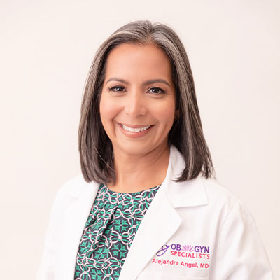 MY OBGYN Specialists Dr. Alejandra Angel