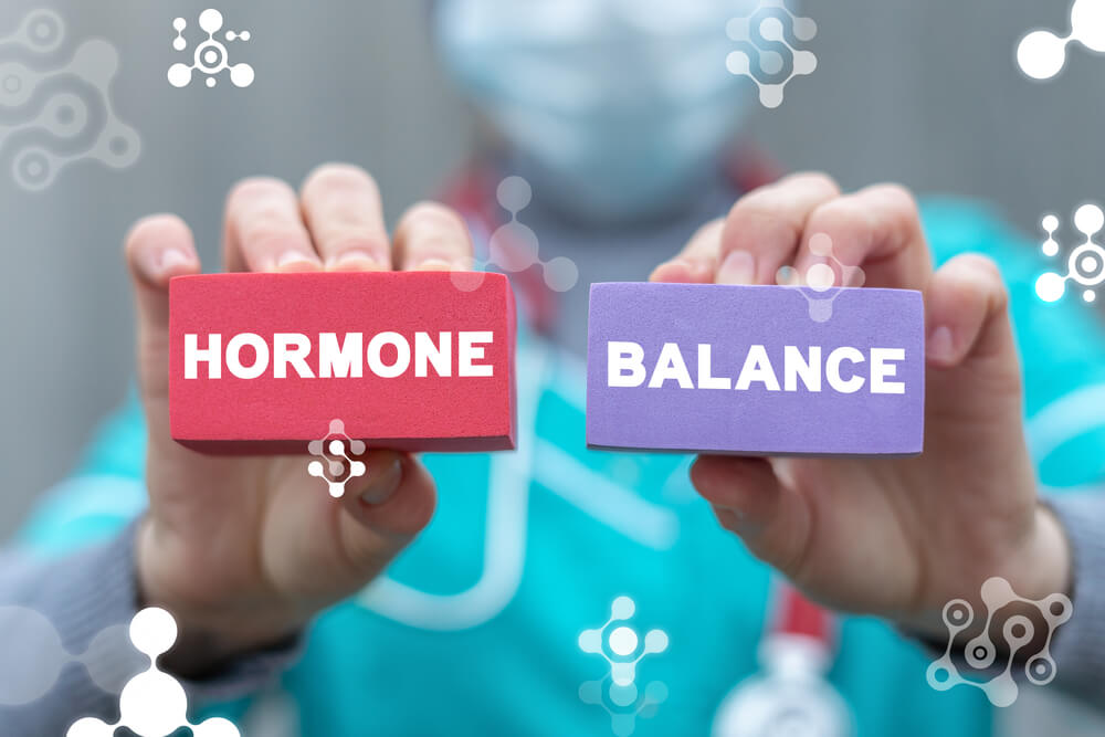 Medical Concept Of Hormone Balance Hormonal Therapy Hormones Treatment Innovation