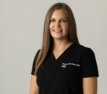 Maggie Wardlaw Solo Scrub 1 MY OBGYN Specialists Maggie Wardlaw CNM