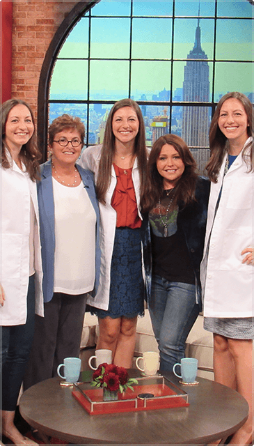 mediaIMG Identical Triplets on a Rachael Ray Show