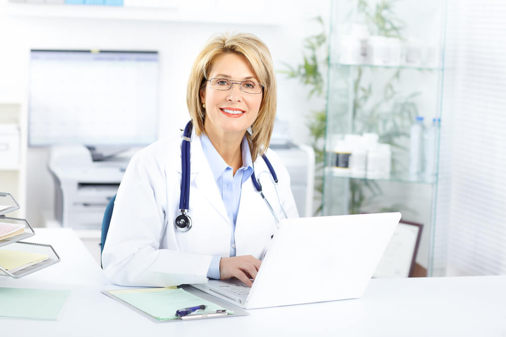 Medical Doctor Woman in the Office