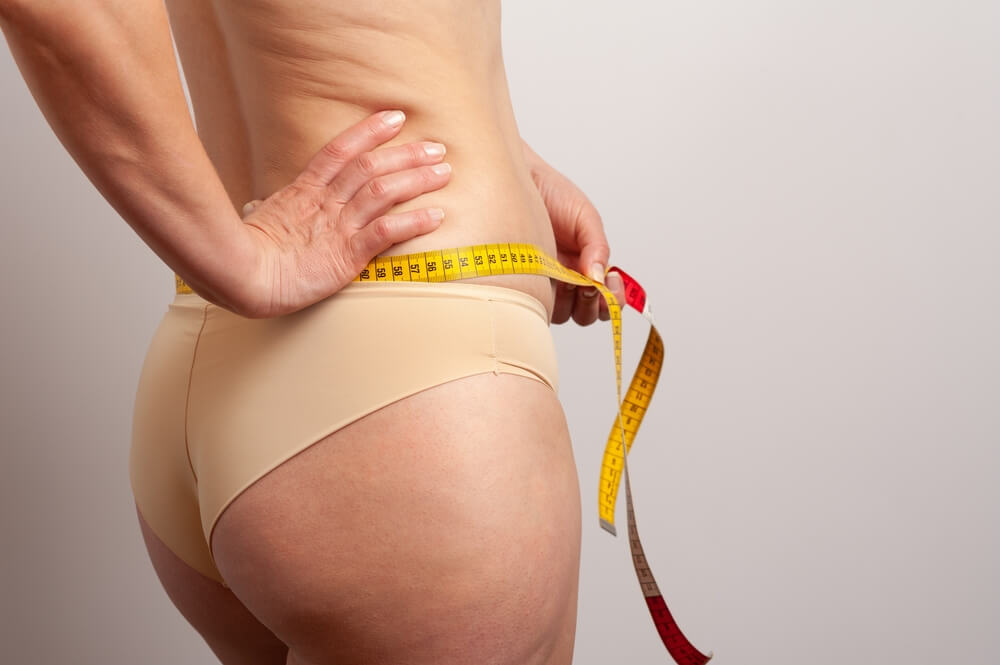 A Mature Woman Measures the Circumference of the Pelvis