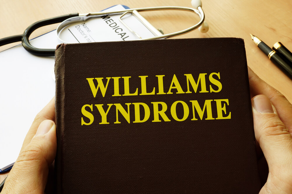 Book With Title Williams Syndrome on a Table