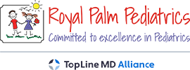 ROYAL PALM PEDIATRICS Logo