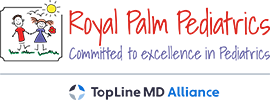 ROYAL PALM PEDIATRICS Logo