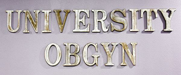 university park obgyn sign