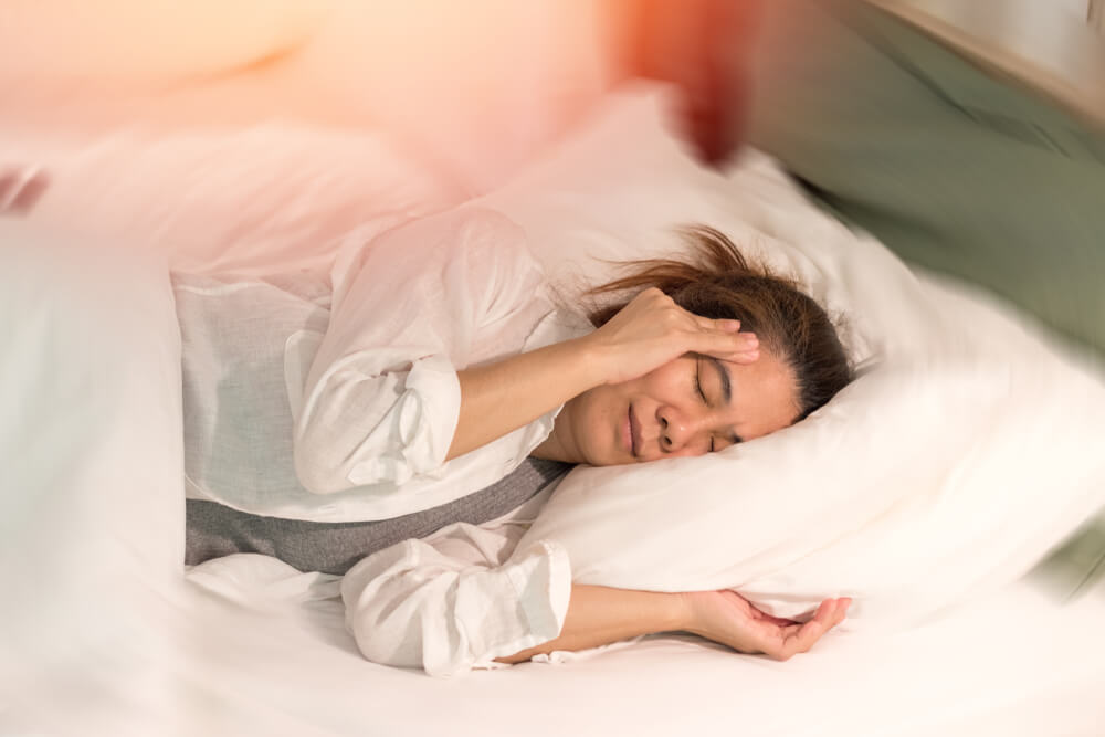 Woman Suffering From Sense of Spinning