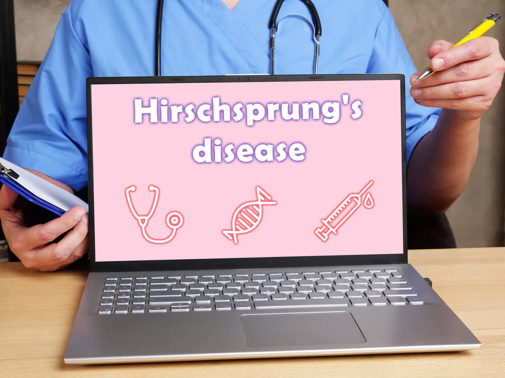 Medical Concept Meaning Hirschsprungs Disease With Phrase On The Page