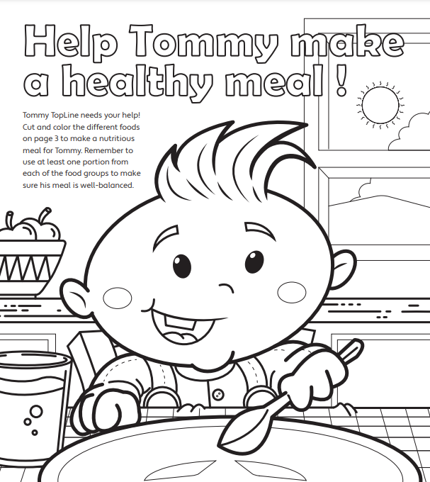 TopLine MD Pediatric Nutrition Campaign – Activity Page